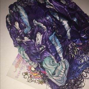 Ed Hardy Large Scarf